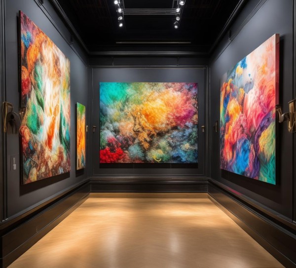 永济数字油画艺术展, visual盛宴不容错过